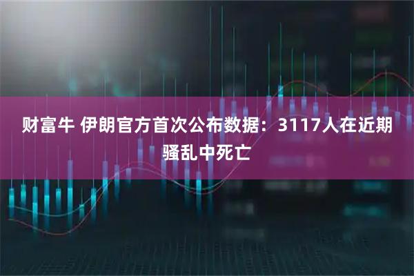 财富牛 伊朗官方首次公布数据：3117人在近期骚乱中死亡
